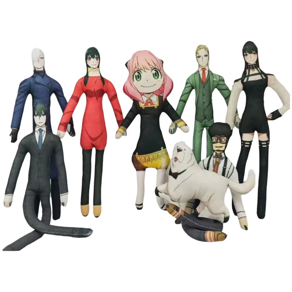 Anime Cosplay Yor Forger - Spy Family Plush Doll Anya Loid
