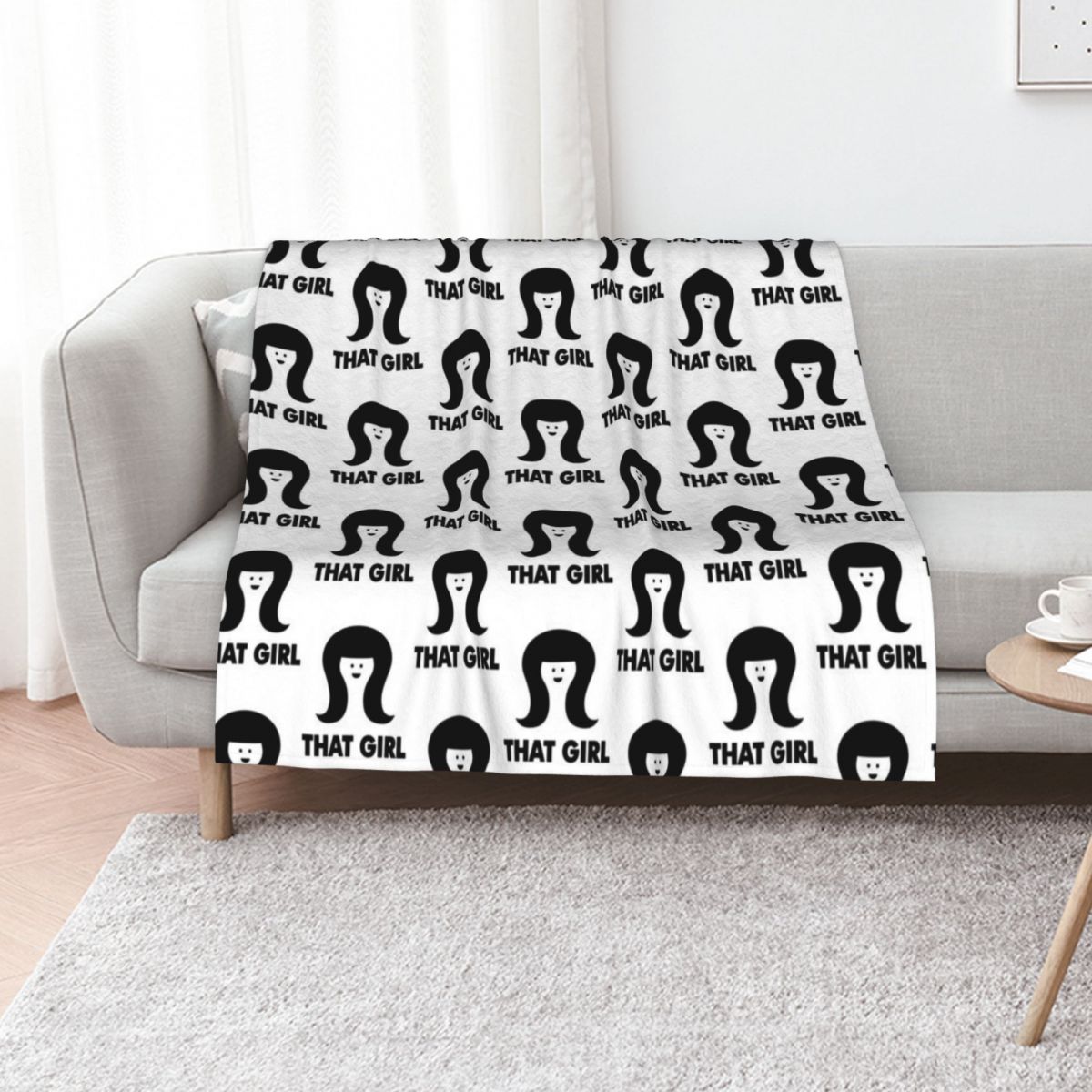 THAT GIRL Throw Blanket Weight - đánh giá và giá Anime Cosplay Ideas Girl