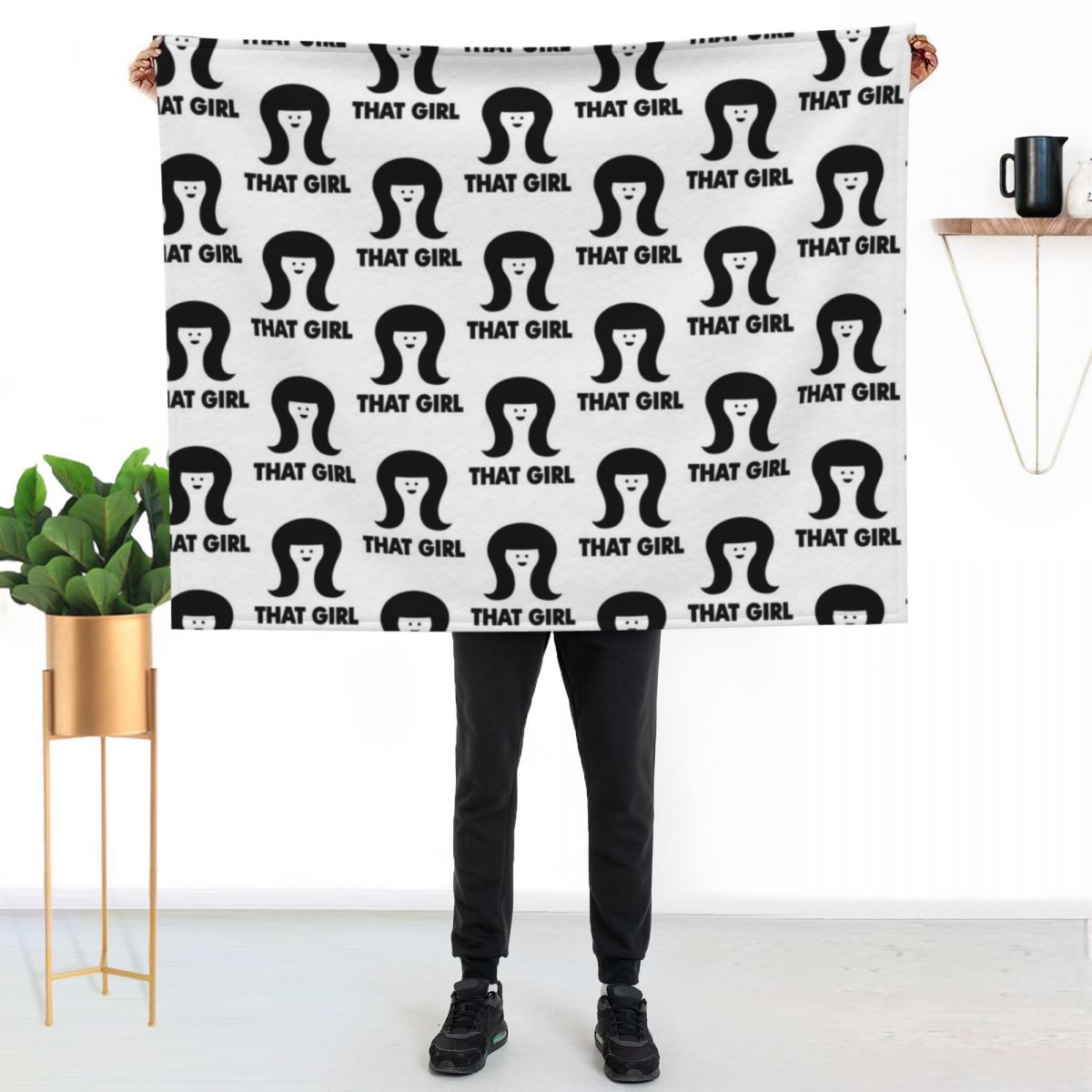 THAT GIRL Throw Blanket Weight - đánh giá và giá Anime Cosplay Ideas Girl