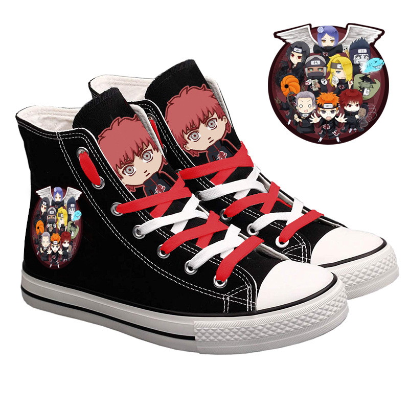 Naruto Uzumaki High-Top Canvas - đánh giá và giá Anime Cosplay Ideas Girl