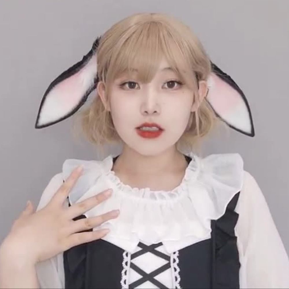 Anime Bunny Ears Dropped Ear R - đánh giá và giá Anime Cosplay Girl Photo