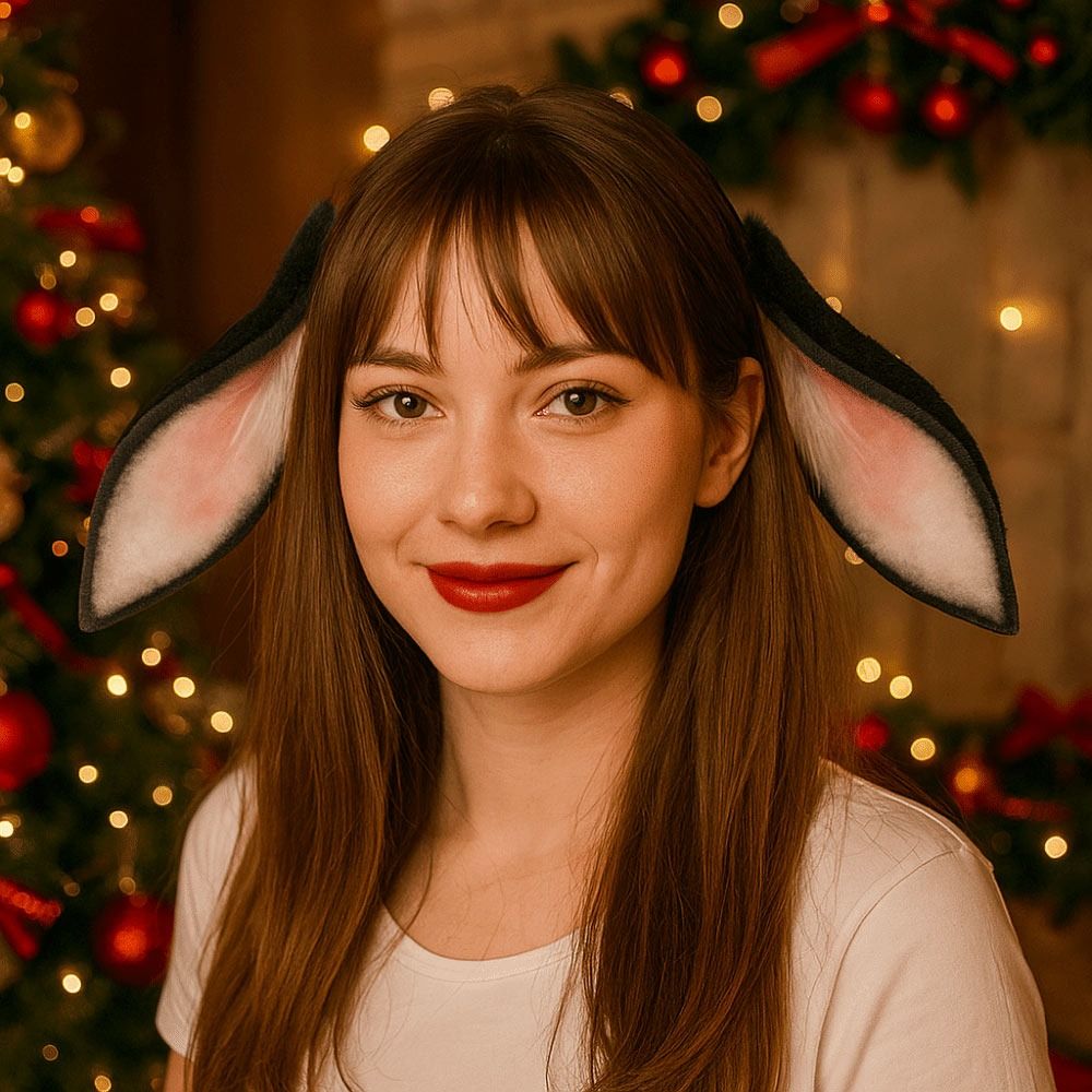 Anime Bunny Ears Dropped Ear R - đánh giá và giá Anime Cosplay Girl Photo