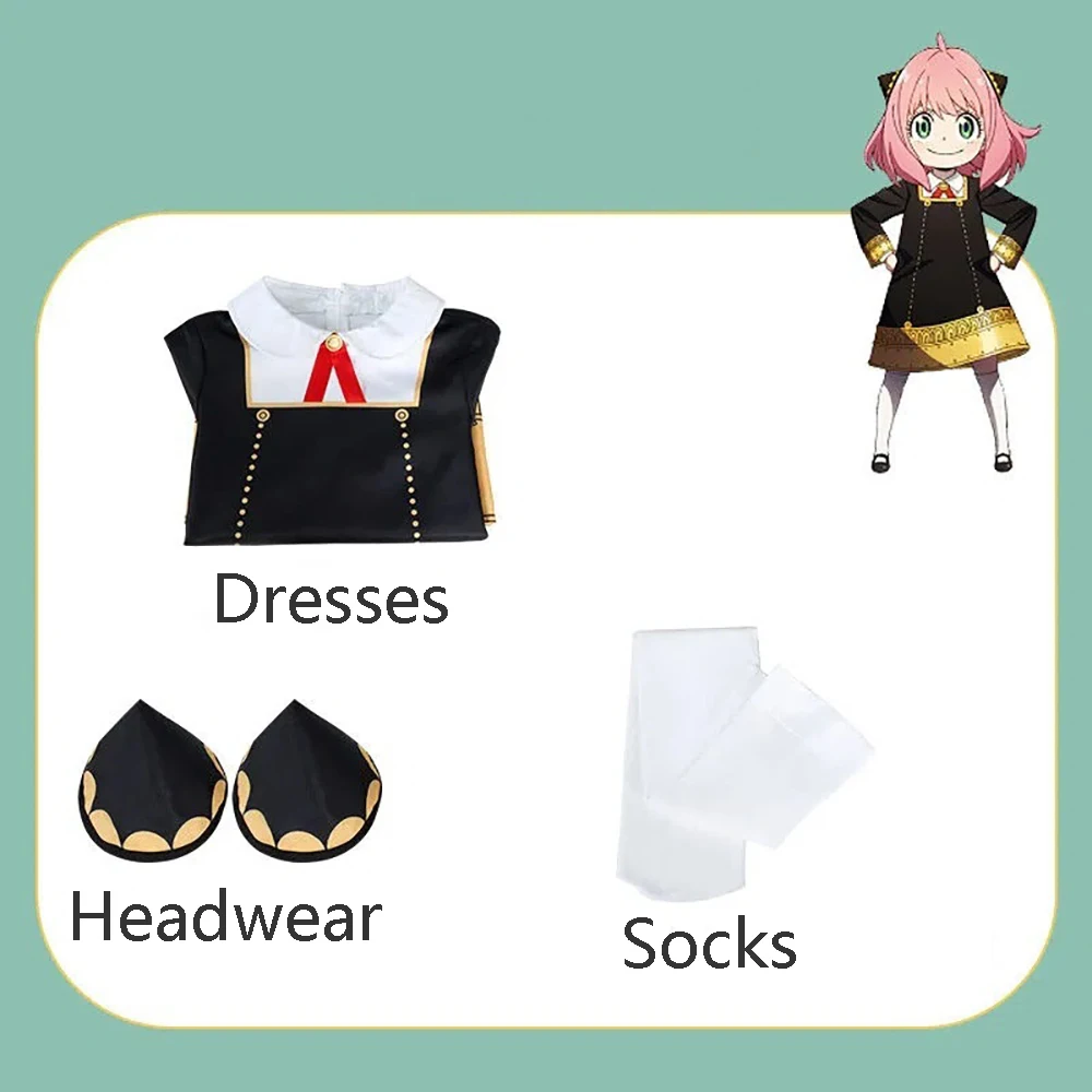Anime SPY X FAMILY Anya Cospla - đánh giá và giá Spy Family Outfit