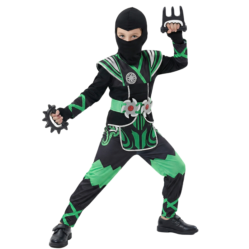 Green Ninja Costume for Kids w - đánh giá và giá Anime Cosplay Boy