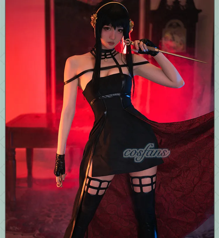 Spy X Family Yor Forger Cospla - đánh giá và giá Spy Family Outfit