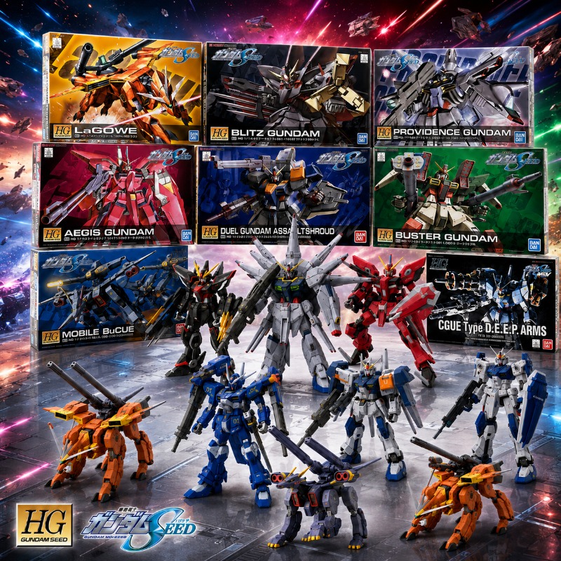 Bandai HG SEED 1/144 Blitz Aeg - đánh giá và giá Bandai Gundam Rg