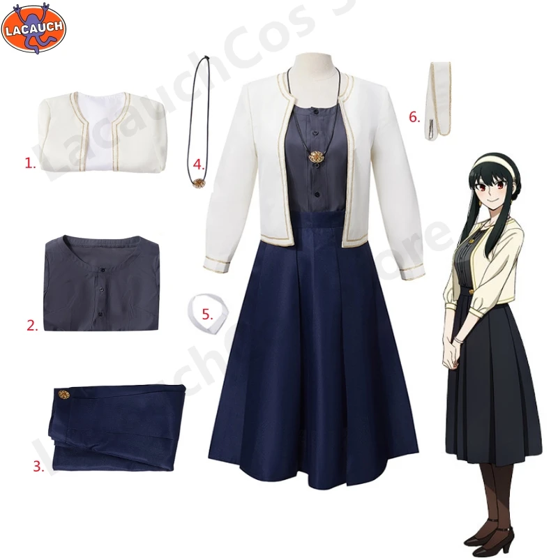 SPY x FAMILY Yor Forger Cospla - đánh giá và giá Anime Cosplay Yor Forger