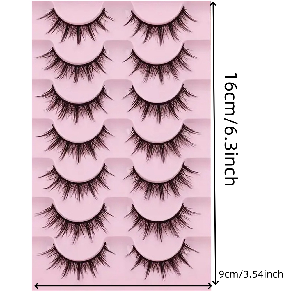 Natural Look False Eyelashes A - đánh giá và giá Cosplay Korean Anime